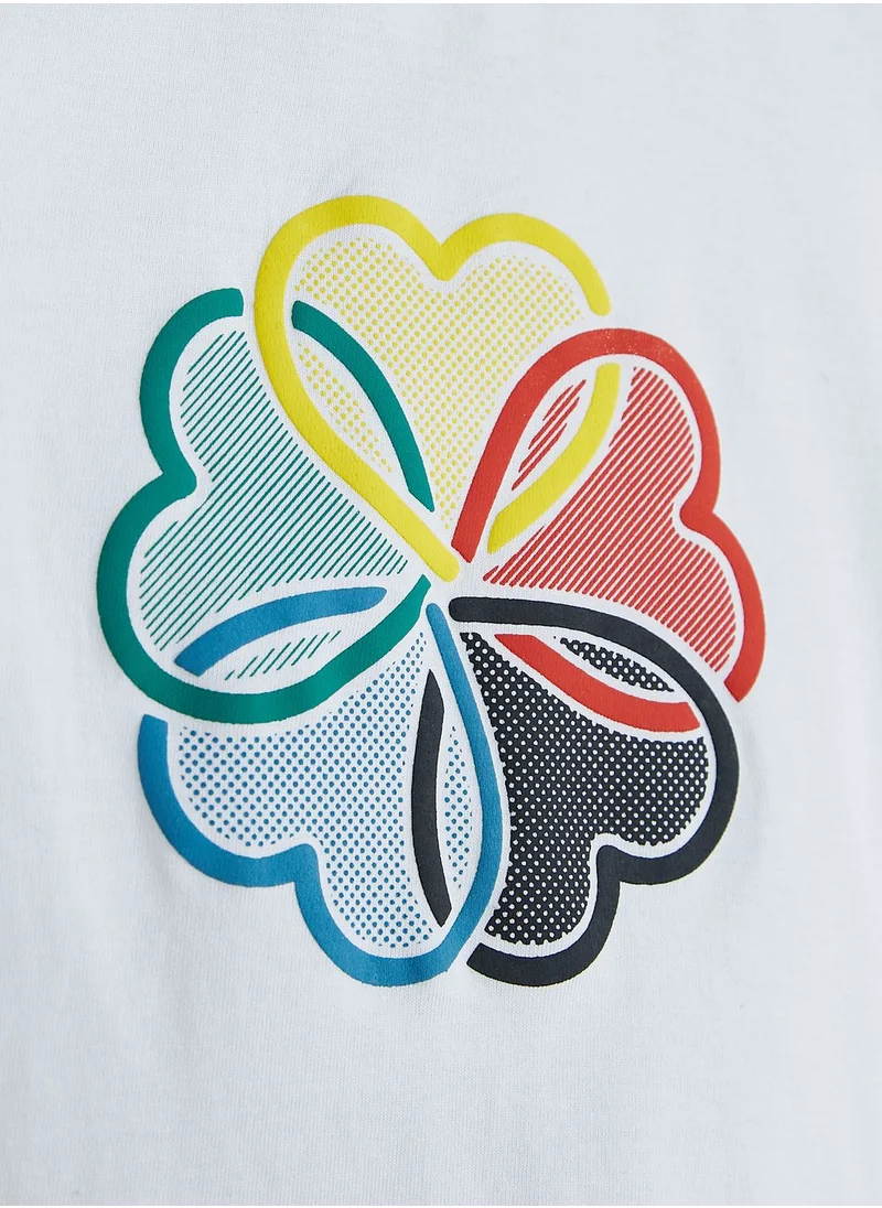 Ripples Graphic Print T-Shirt