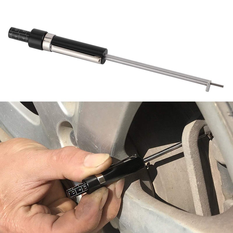 Brake Pad Thickness Gauge 1.5mm Marking Car Brake Tester Measuring Tool 6mm Base Plate - Image 2