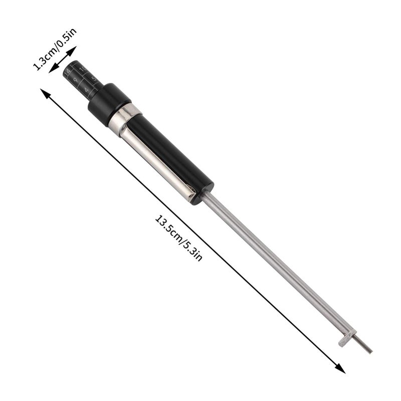 Brake Pad Thickness Gauge 1.5mm Marking Car Brake Tester Measuring Tool 6mm Base Plate - Image 5