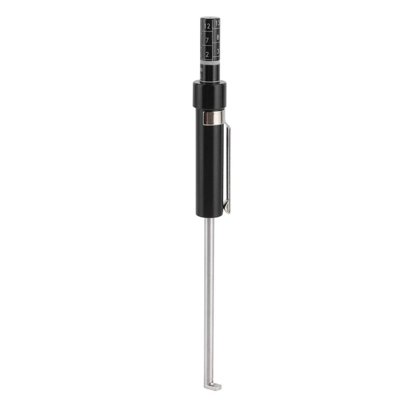 Brake Pad Thickness Gauge 1.5mm Marking Car Brake Tester Measuring Tool 6mm Base Plate - Image 1