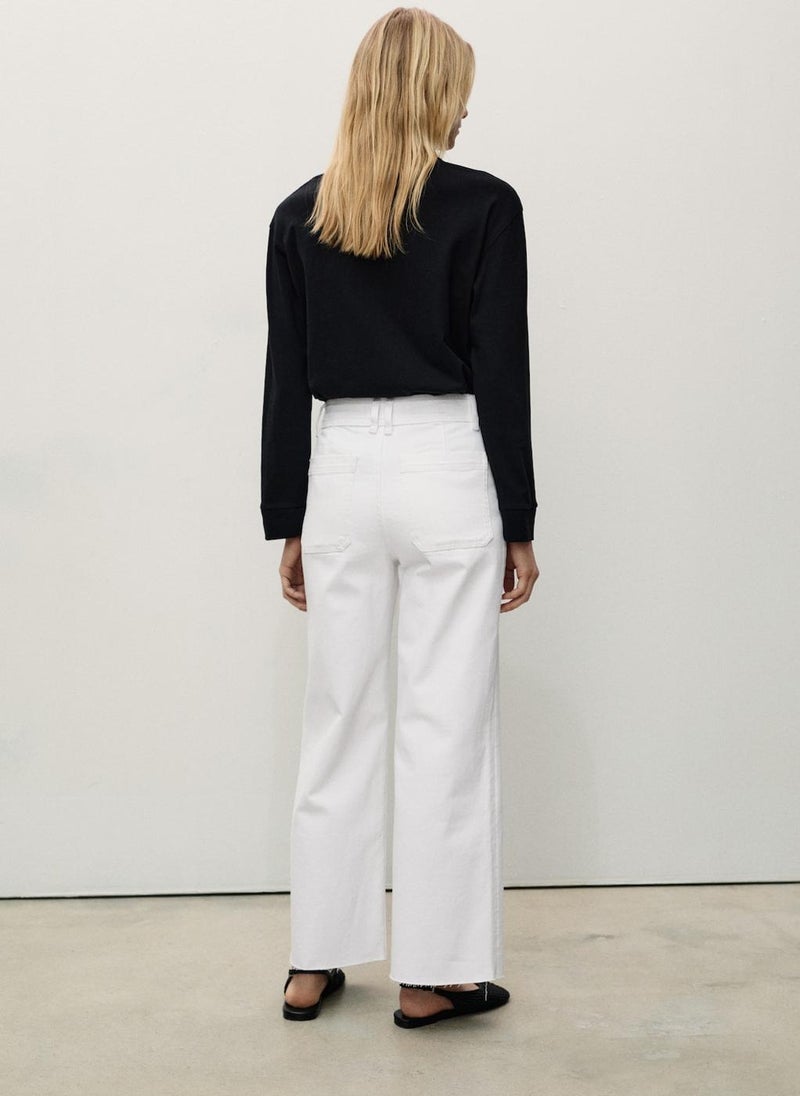 MANGO Catherin Culotte High-Rise Jeans  - Image 2