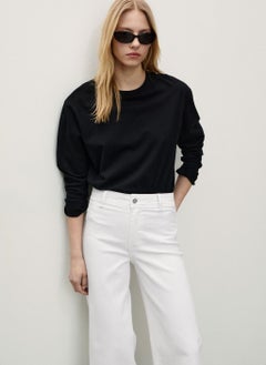 MANGO Catherin Culotte High-Rise Jeans  - Image 3