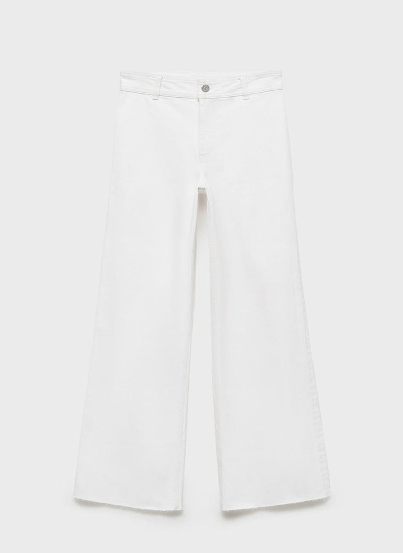 MANGO Catherin Culotte High-Rise Jeans  - Image 5