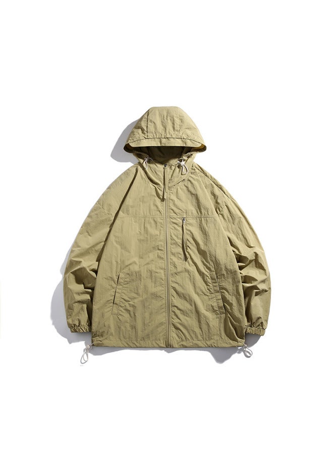 Izexx Spring And Summer Sun Protection Clothing For Men And Women Couple Ice Silk Thin Mountain Outdoor Upf50 Sun Protection Jacket - Image 1