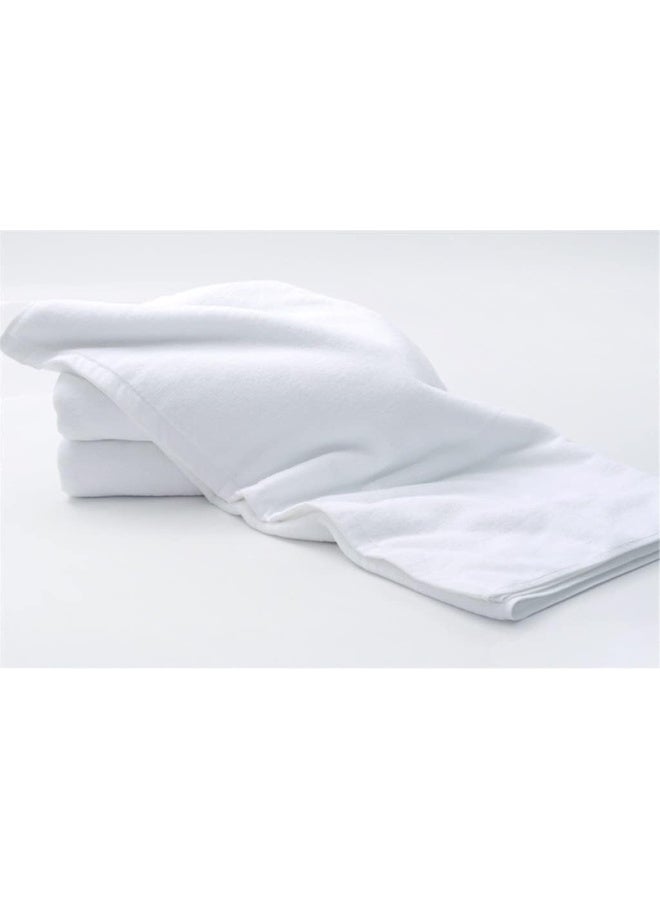 Somerfield Somer Field Towels - Bath Towels (PACK OF 4 Piece) - Luxurious 500 GSM 100% Ring Spun Cotton - Quick Dry, Highly Absorbent, Soft Feel Towels, Perfect for Daily Use - (white) - Image 4