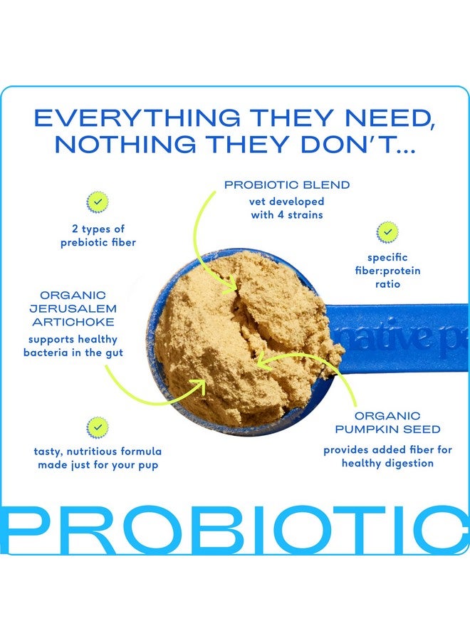 Native Pet Probiotics for Dogs - Dog Probiotics Powder for Digestive Health, Gut Support, & Immune Boost - Vet-Formulated Powder for Maximum Potency with Digestive Enzymes & Prebiotics - 120 Scoops - Image 3