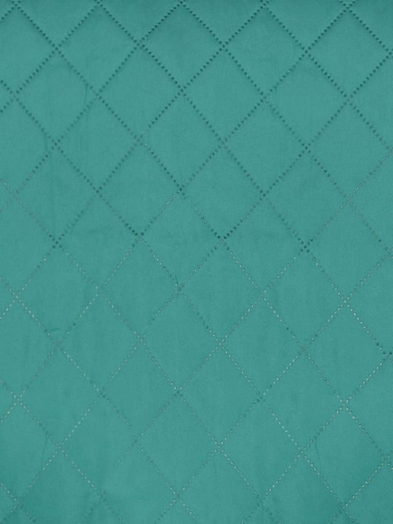Home @home by Nilkamal 2 Seater Reversible Sofa Cover 179 cm x 223 cm, Indigo & Sea Green, Standard - Image 4