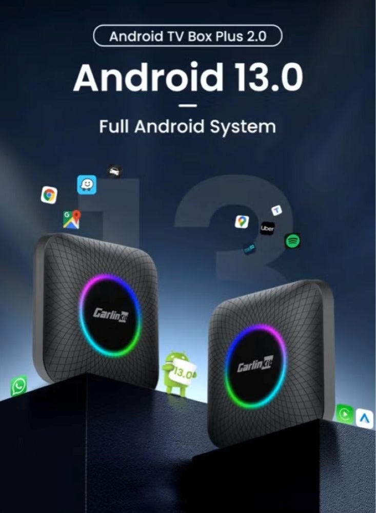 كار لينكيت مجموعة كارلين الجديدة 4 جيجا بايت محول لاسلكي للسيارة دونجل محمول لراديو السيارة OEM مع تشغيل السيارة السلكية - Image 1