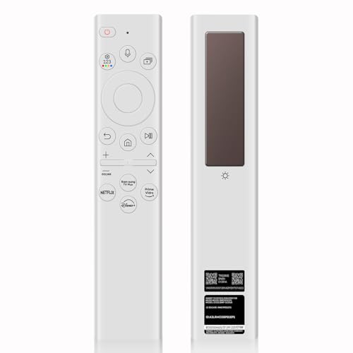 Seayoo BN5901391A Solar Frame TV Remote Replacement for Samsung Smart TV with Voice Bluetooth Rechargeable Solar Cell Compatible with Samsung 2020 to 2025 Neo LED 4K Ultra HD TV Samsung Frame Remote - Image 1