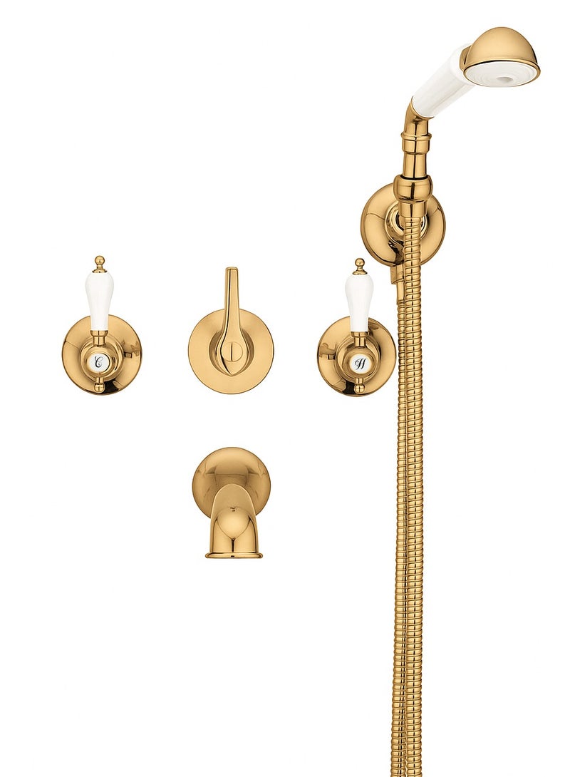 جي أس خلاط دش حمام ايطالي - Image 2