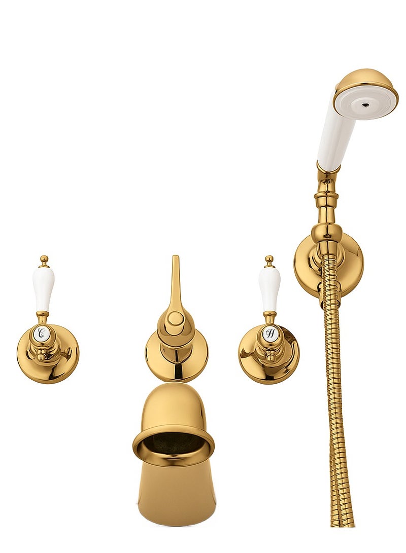 جي أس خلاط دش حمام ايطالي - Image 3