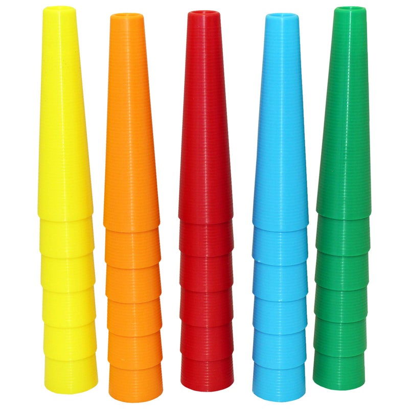 Rehabilitation Advantage Rehabilitation Advantage Small Stacking Hand Cones Set of 30
