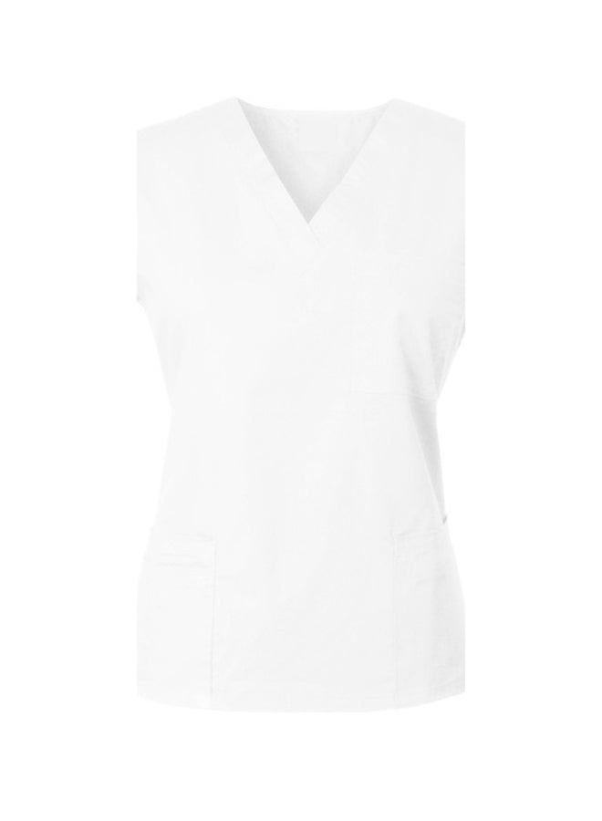 Veronica Medical Scrub Set White - Image 4