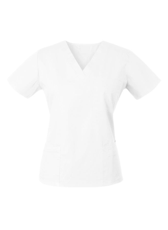 Veronica Medical Scrub Set White - Image 2