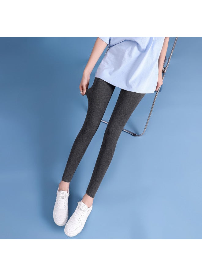 Top melon Women'S Leggings For Outerwear, Autumn High-Waist Stretchy Tummy Control Lifting Slimming Yoga Seamless Pencil Pants Ankle-Length Pants - Image 4