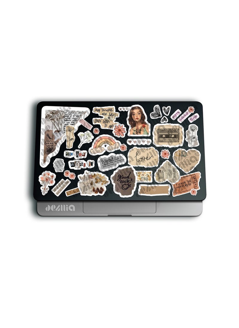 Dezllia - Laptop Stickers - SSL/07 - Classic Aesthetic Collection - For Laptop Phone Computer - Image 1