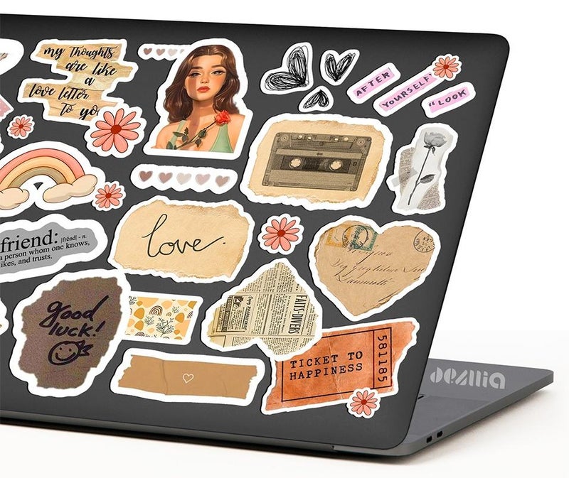 ديزليا ملصقات وإستيكرات لاب توب - SSL/07 - كوليشكن جماليات كلاسيكية - للابتوب والموبايل والكمبيوتر - Image 1