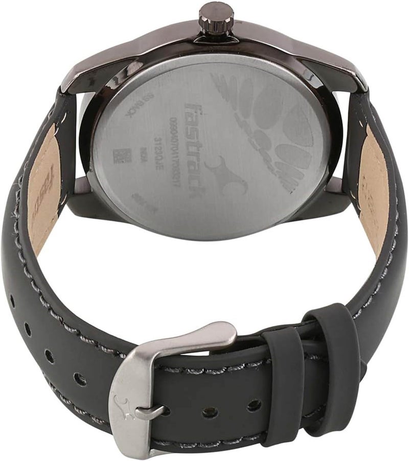 فاستراك ساعة فاستراك أنالوج للرجال بمينا أسود - 3123QL01 / 3123QL01 - Image 4