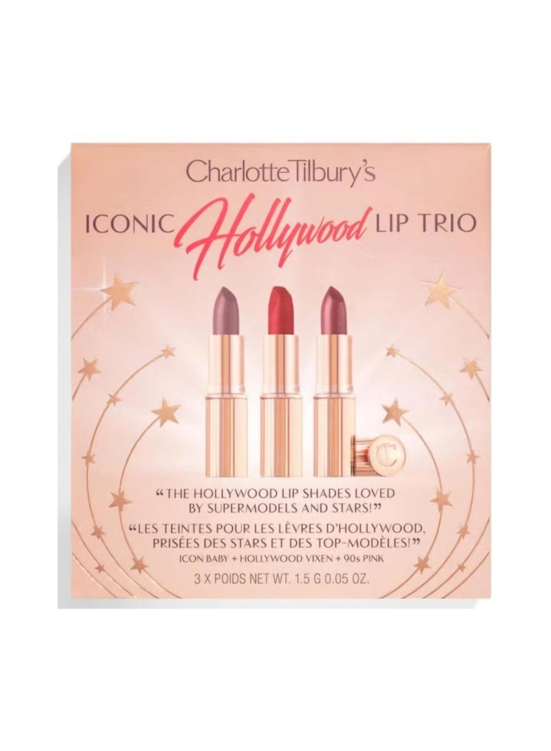 Charlotte Tilbury HOLLYWOOD LIPSTICK SET - Pack of 3 - Image 1