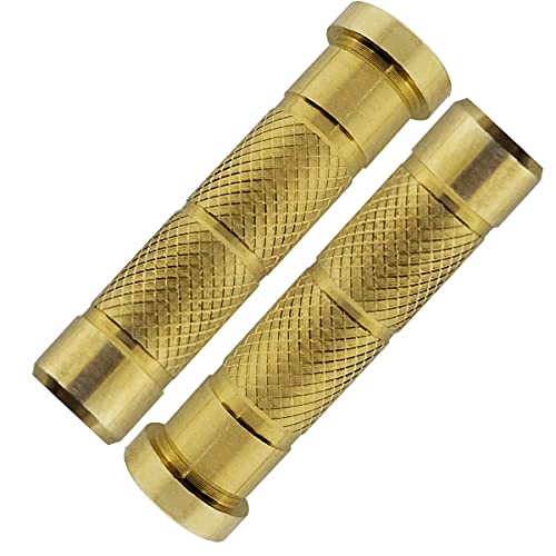 PinbWD 50Grains Field Point The Bolts are Copper Bolts Knurled Outer Diameter Suitable with for.244 Carbon Arrow (1 Dozen 12PACK), Used for Arrow Rod Archery Accessories (Brass Bolt-A, 50 Grains) - Image 3