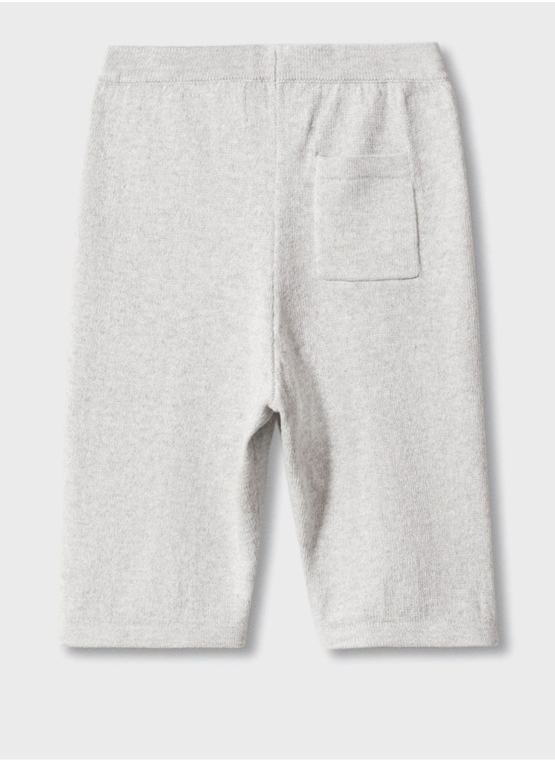 MANGO - Infant Knitted Culotte Trousers - Image 1