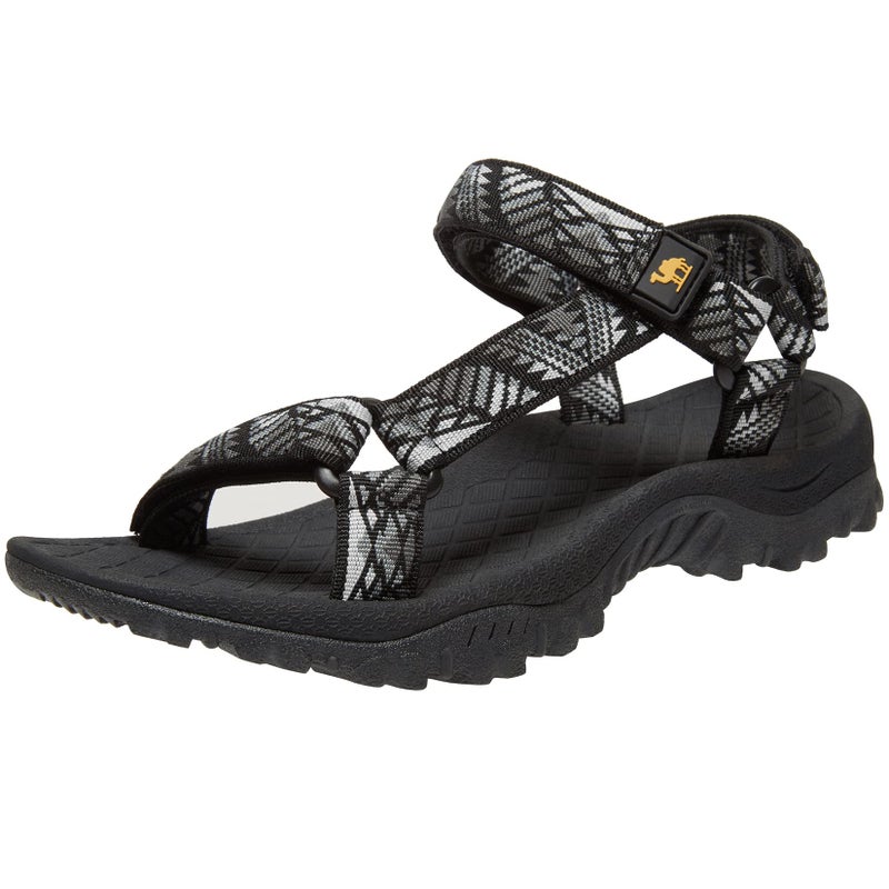 CAMEL CROWN Hiking Sport Sandals for Women Anti-skidding Water Sandals Comfortable Athletic Sandals for Outdoor Wading Beach black/white 10 - Image 1