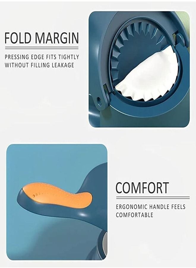 3 in 1 Household Automatic Portable Dumpling Maker Double Head with Press Mold Make Quick and Easy Dumpling for Home Restaurant
