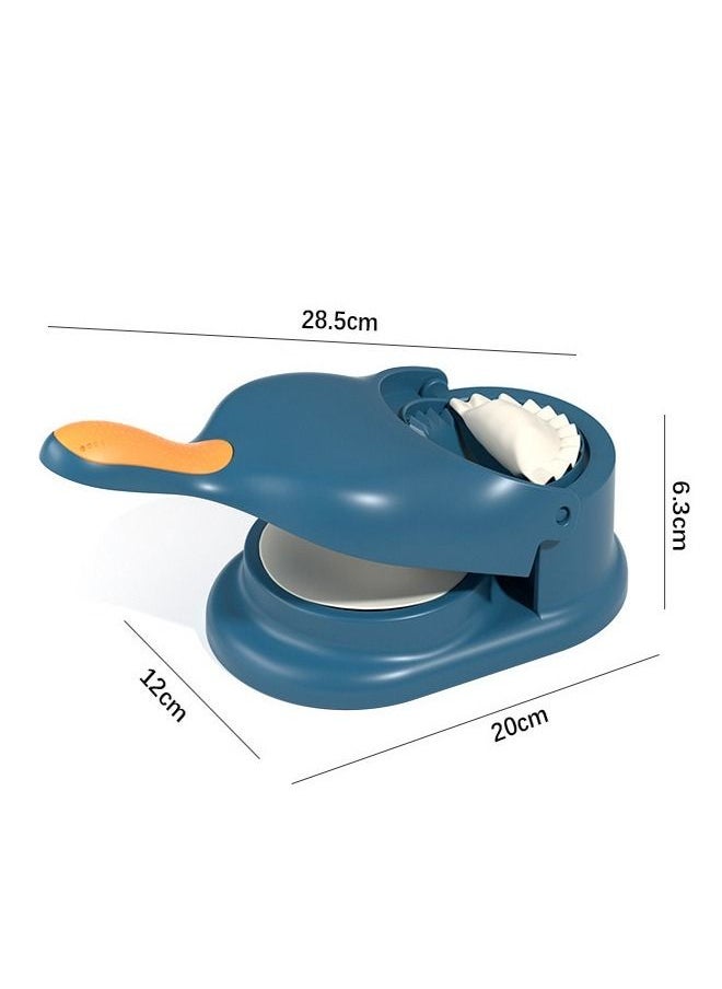 3 in 1 Household Automatic Portable Dumpling Maker Double Head with Press Mold Make Quick and Easy Dumpling for Home Restaurant