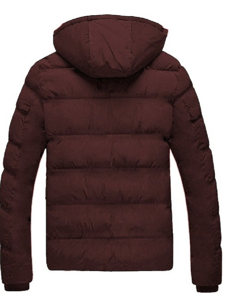 general Zip Up Bomber Jacket with Removable Hood - Image 2