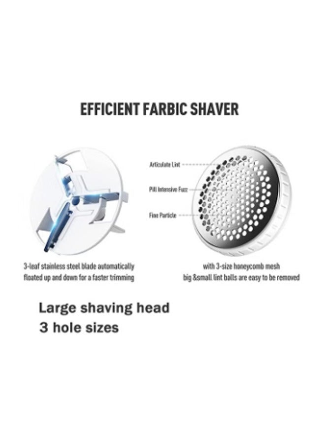 Bukela Cloth Handheld For Sweater Trimmer Clothes Fuzz Cleaner Electric Lint Remover USB Rechargeable Portable Fabric Shaver Sticky Lint Roller Reusable (Pink, One Size) - Image 5