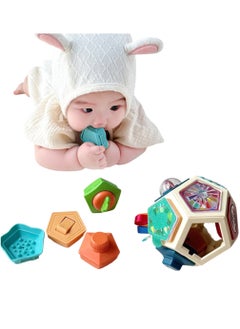 KASTWAVE Busy Ball Sensory Toys, Baby Sensory Busy Board Travel Learning Toy for Toddlers, Montessori Educational Activity Cube, Baby Montessori Toys for Toddlers 1-3 Baby Toys Birthday Boys Girls Gift  - Image 1