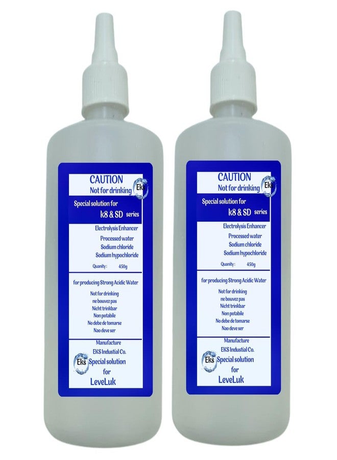 NOVAL Electrolysis Enhancer Liquid 6 pcs of 400 ml Bottls | for Ionizing Machines Compatible with Select Ionizer Models | with FREE 12 pcs Cleaning powders | and 2 Spout Bottles - Image 3