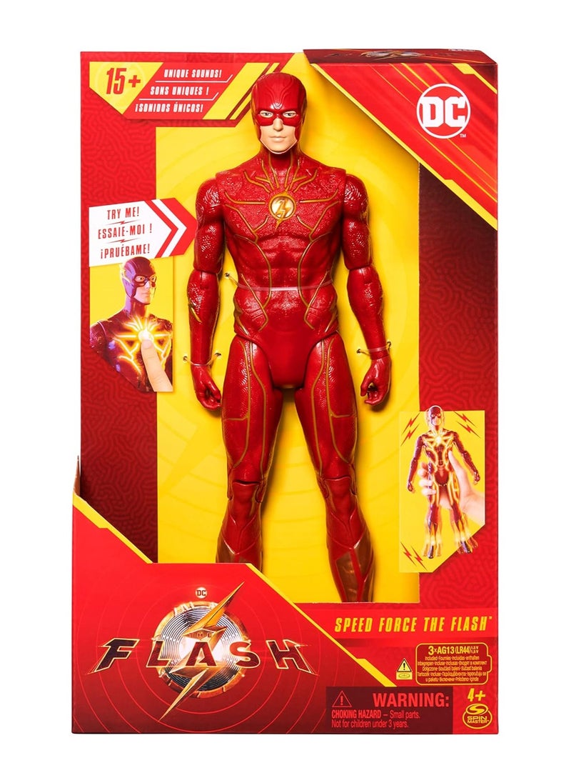 HASBRO - GAMING Roll over image to zoom in DC Comics Flash Feature Figure 30 cm  - Image 1