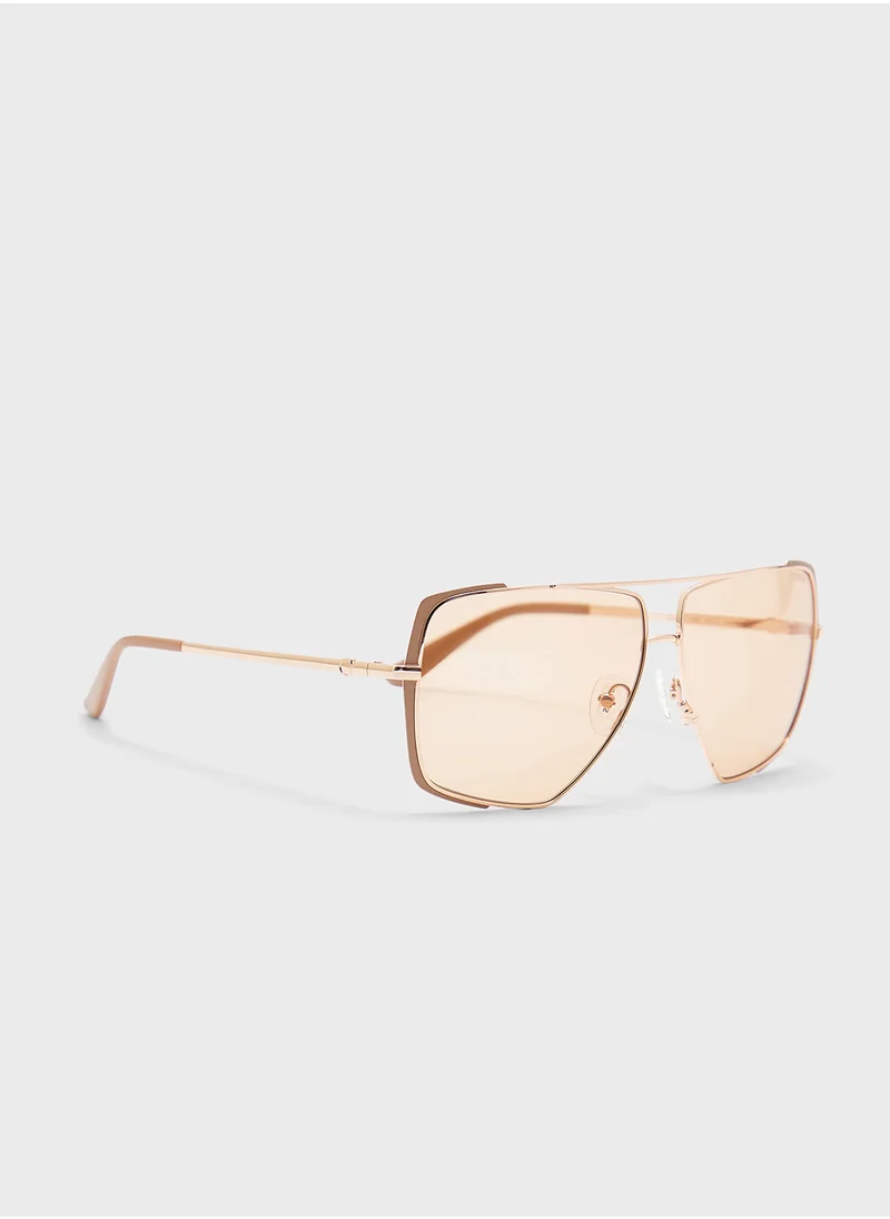 GUESS Gu0022058E62 Oversize Sunglasses