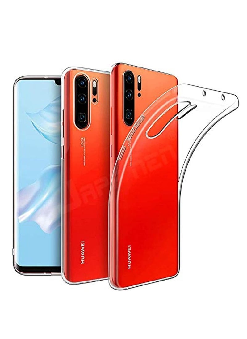 Generic - Huawei P30 Pro Case, Smooth silicone Back Case Cover for Huawei P30 Pro , Clear - Image 1