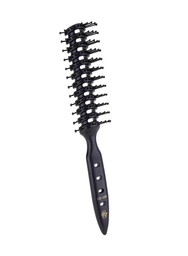 PERFEHAIR Vented Hair Brush - Quick Blow Drying, Lightweight, Detangles & Styles, Ideal for Men, Women with Fine & Medium-Length Hair, Perfect for Travel & Daily Use - Image 1