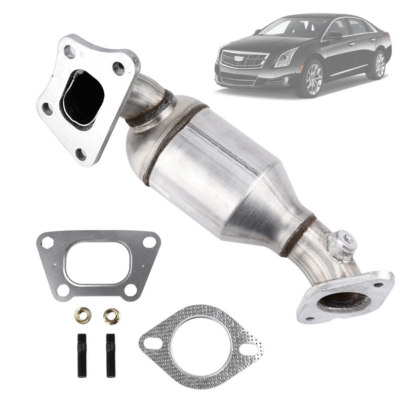 RAPIHIDAN FCE048 Front Left Catalytic Converter Compatible with Cadillac XTS Chevy Impala 20142019 36L Engine Direct Fit Driver Side Manifold Catalytic Converter Repalce OEM 674048