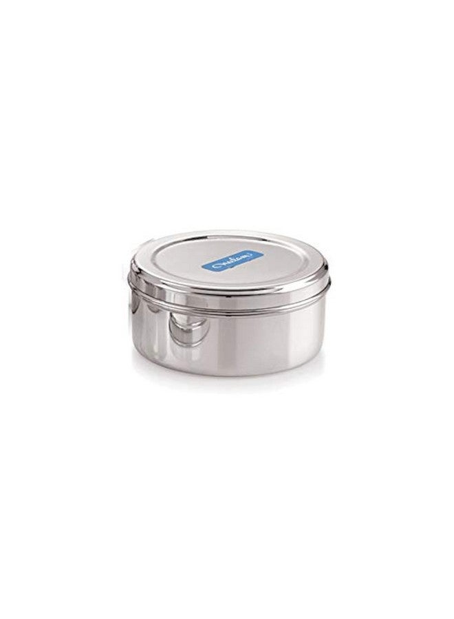 neelam SPDB009P Stainless Steel Puri Dabba- 775 ml,1 piece, Silver - Image 1