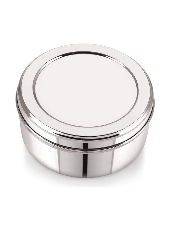 neelam SPDB009P Stainless Steel Puri Dabba- 775 ml,1 piece, Silver - Image 2