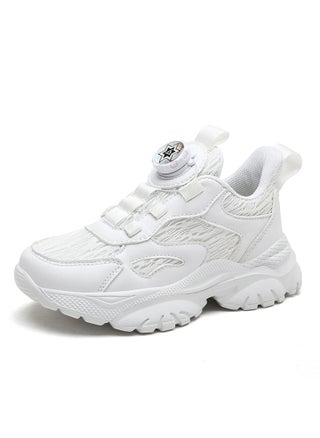Boys 2024 Rotating Buckle Athletic Shoes Breathable Mesh 262 white-double net - pzsku/Z3671420CF467CAE01293Z/45/1746220010/e81db9e3-fae8-43ec-9549-fb455ac893f6