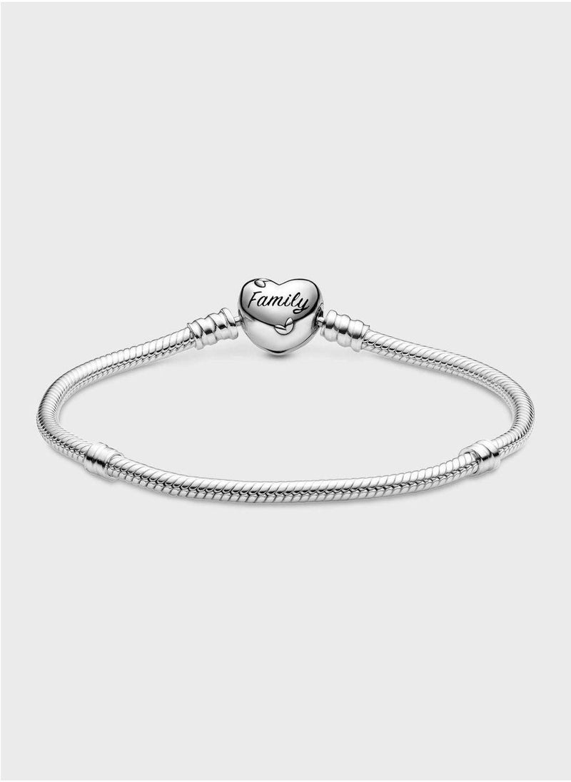 PANDORA Pandora Moments Family Tree Heart Chain Bracelet  - Image 2