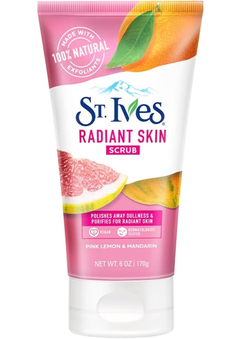 ستايفز مقشر البشرة المشعة بالليمون الوردي والبرتقال 170 جرام - Image 1