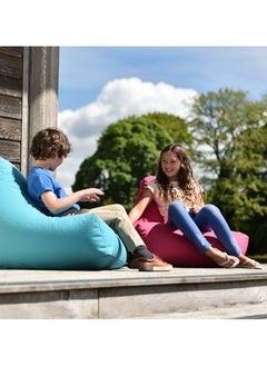 Extreme Lounging Extreme Lounging® - Original Mini Bean Bag for kids - Made in UK - Premium Quality Double Stitched Bean Bag - UV Protected & Waterproof - Small BeanBags Chair - Ideal for Indoor & Outdoor Use - Red  - Image 5
