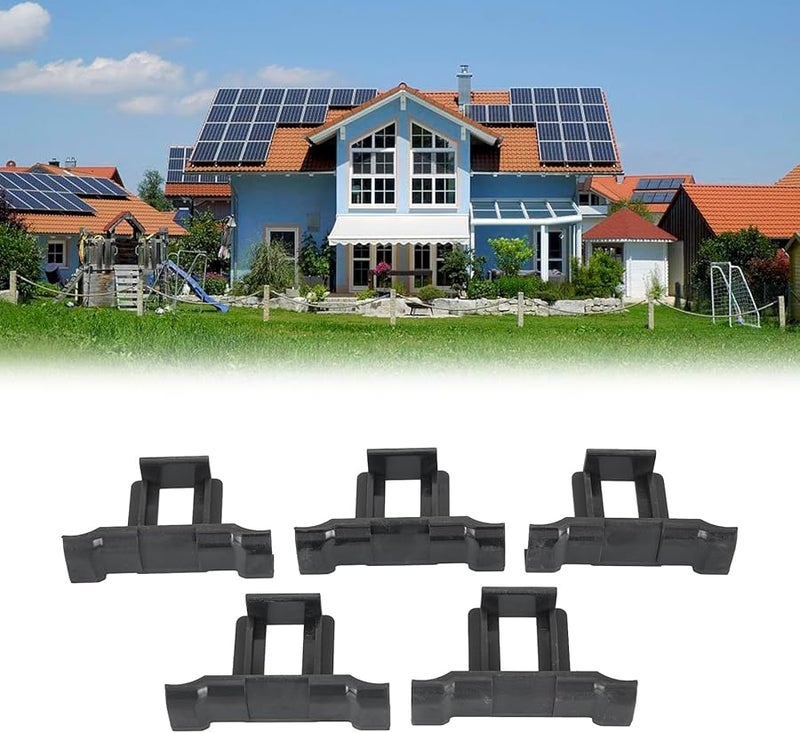 Solar Panel Water Drainage Clips 20Pcs Black For 30mm 32mm 35mm 40mm Frame Weather Resistant - Image 2