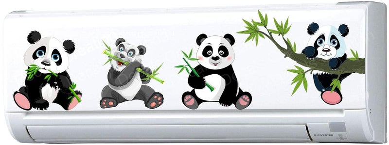 ™ AC Stickers Fridge Sticker Wall Sticker Split Ac Stickers Air Conditioner Sticker Standard Size Code 05