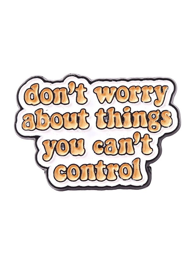 إعادة الصياغة 4 قطع دبابيس/دبابيس/شارات تحفيزية على شكل مينا على شكل مينا للسترات وحقائب الظهر والحقائب والقبعات ولوحات الدبابيس | التعبير عن الذات والإلهام والطاقة الإيجابية | صغيرة - Image 5