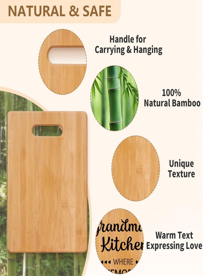 Milcier Grandma Gifts, Grandma Birthday Gifts, Unique Grandma's Cutting Board, Best Christmas Birthday Mothers Day Gifts for Grandmother Nana Granny from Granddaughter Grandson - Image 4
