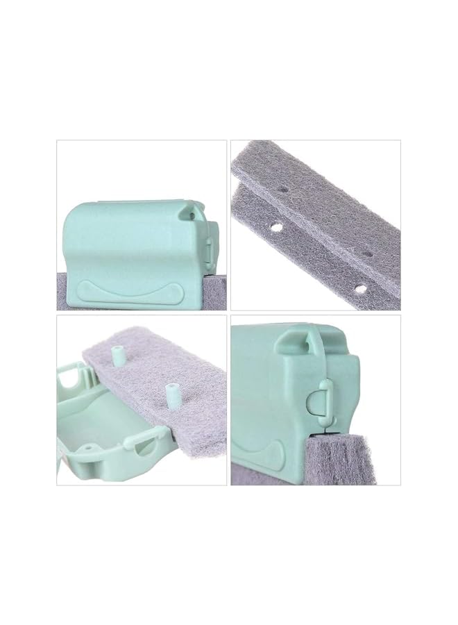 PROMASS Window Groove Cleaning Brush Set 6pcs, Window or Sliding Door Track Cleaner, Crevice Gap Cleaning Brush Tool, Hand-held Sill, Tile Lines, Shutter, Car Vents Cleaner Brush Kit - Image 3