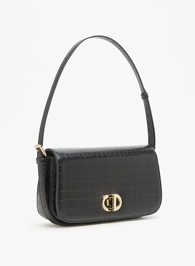 سيليست Women's Textured Shoulder Bag