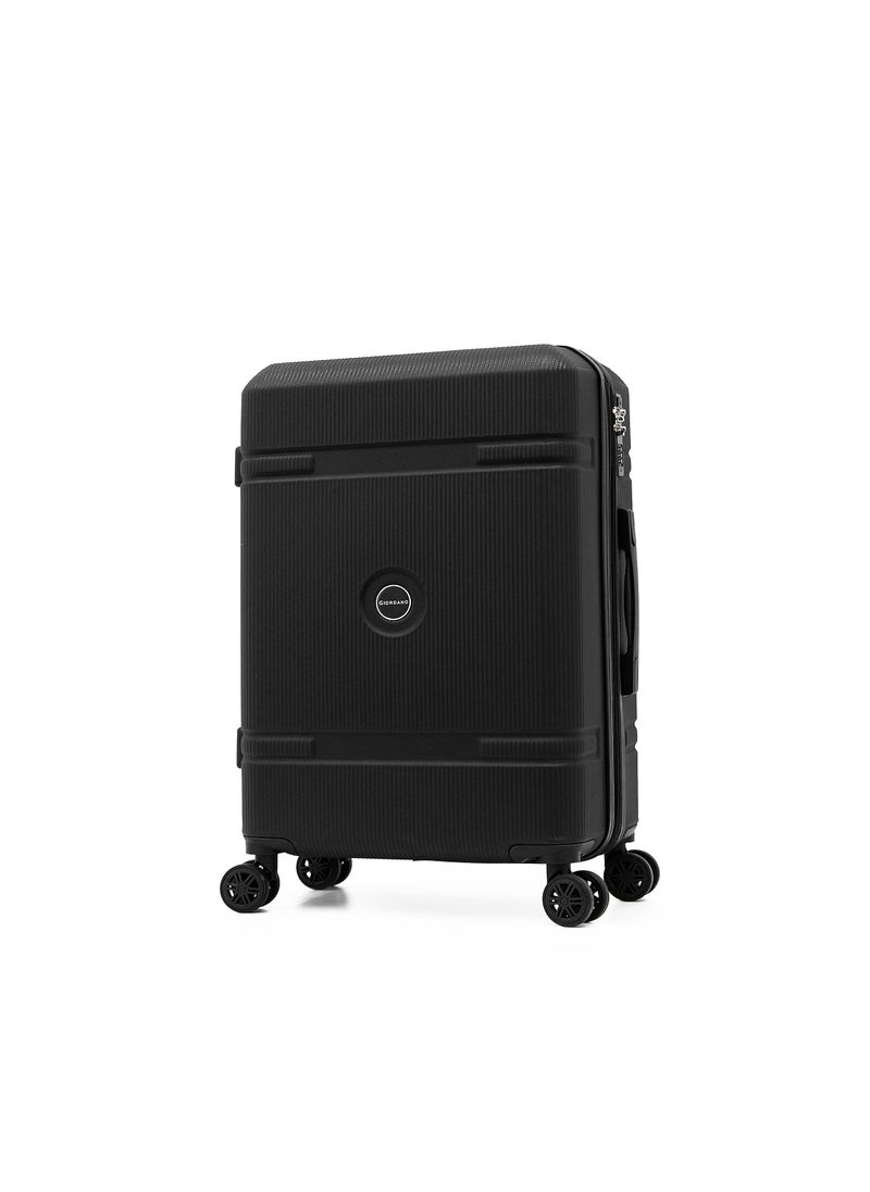 GIORDANO Giordano Hardside Luggage Trolley Bag 5 Pieces set,Black (BC-12&14,S-20,M-24,L-28 Inch)  - Image 2
